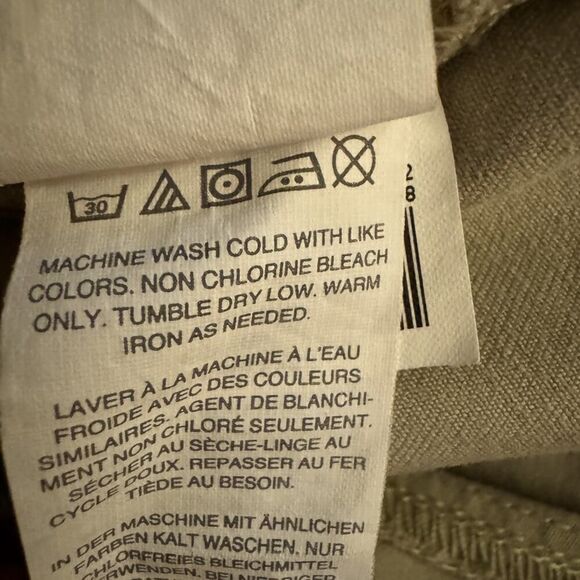 J. Crew Broken In style 770 Khaki Pants 34x32 - Picture 10 of 11